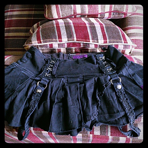 Tripp nyc Dresses & Skirts - Old School Vintage Tripp Goth Industrial Skirt